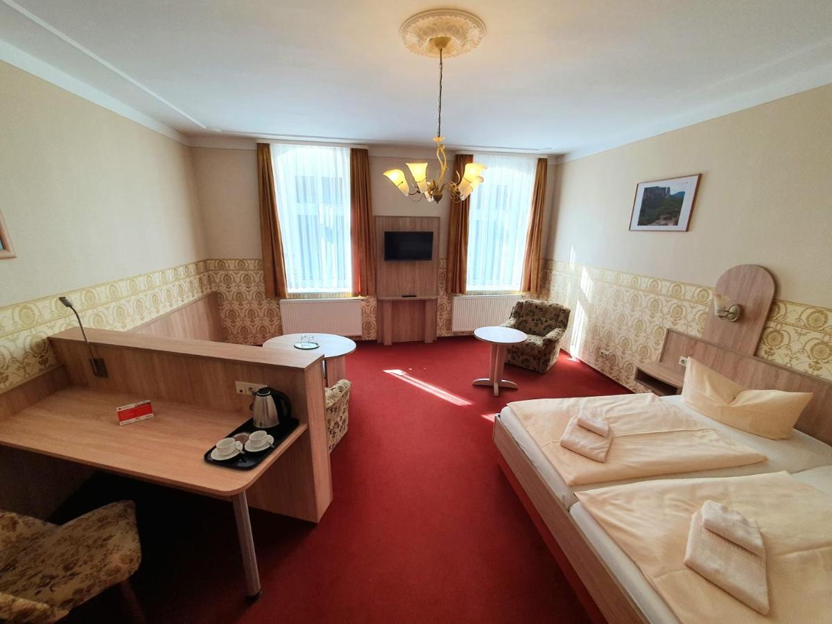 Hotel Garni Dekorahaus Bad Schandau Exteriör bild